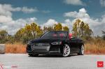 Audi S5 Cabriolet on Vossen Wheels (VFS10) 2017 года